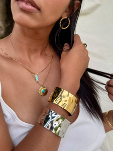 Megara silver cuff