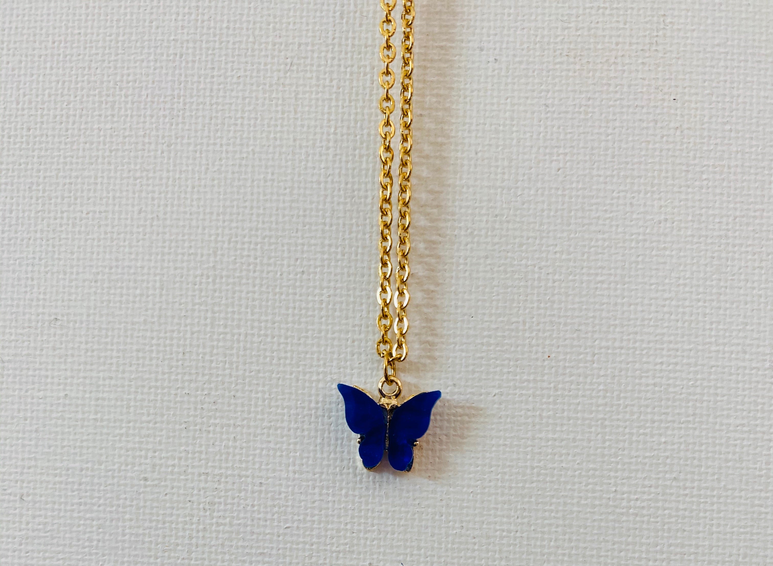 Butterfly anklet