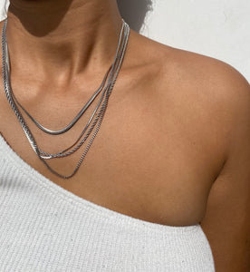 Silver single chains