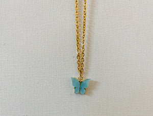 Butterfly anklet