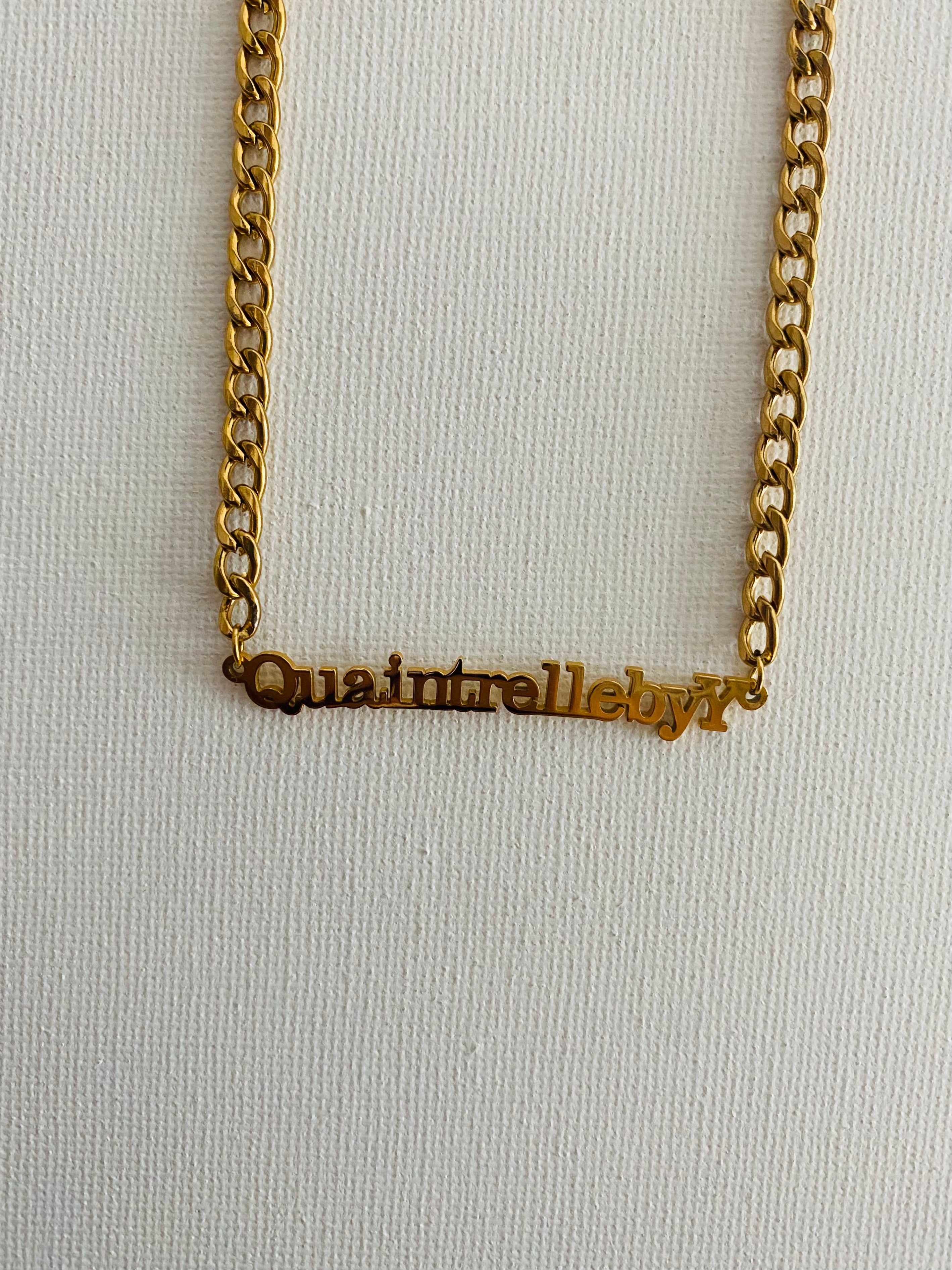 Custom necklace