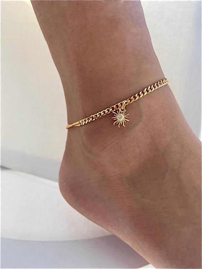 Be my sunshine anklet