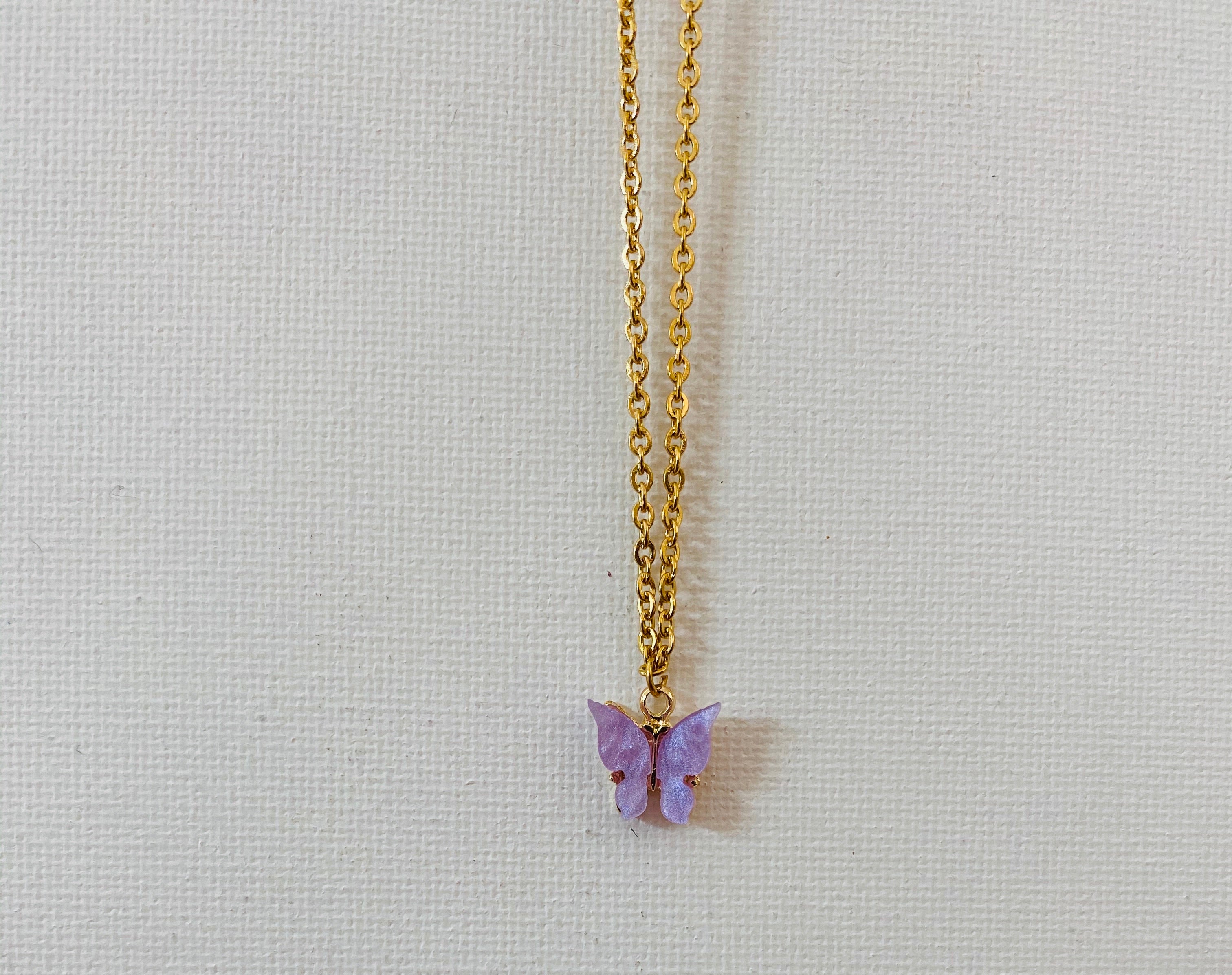 Butterfly anklet