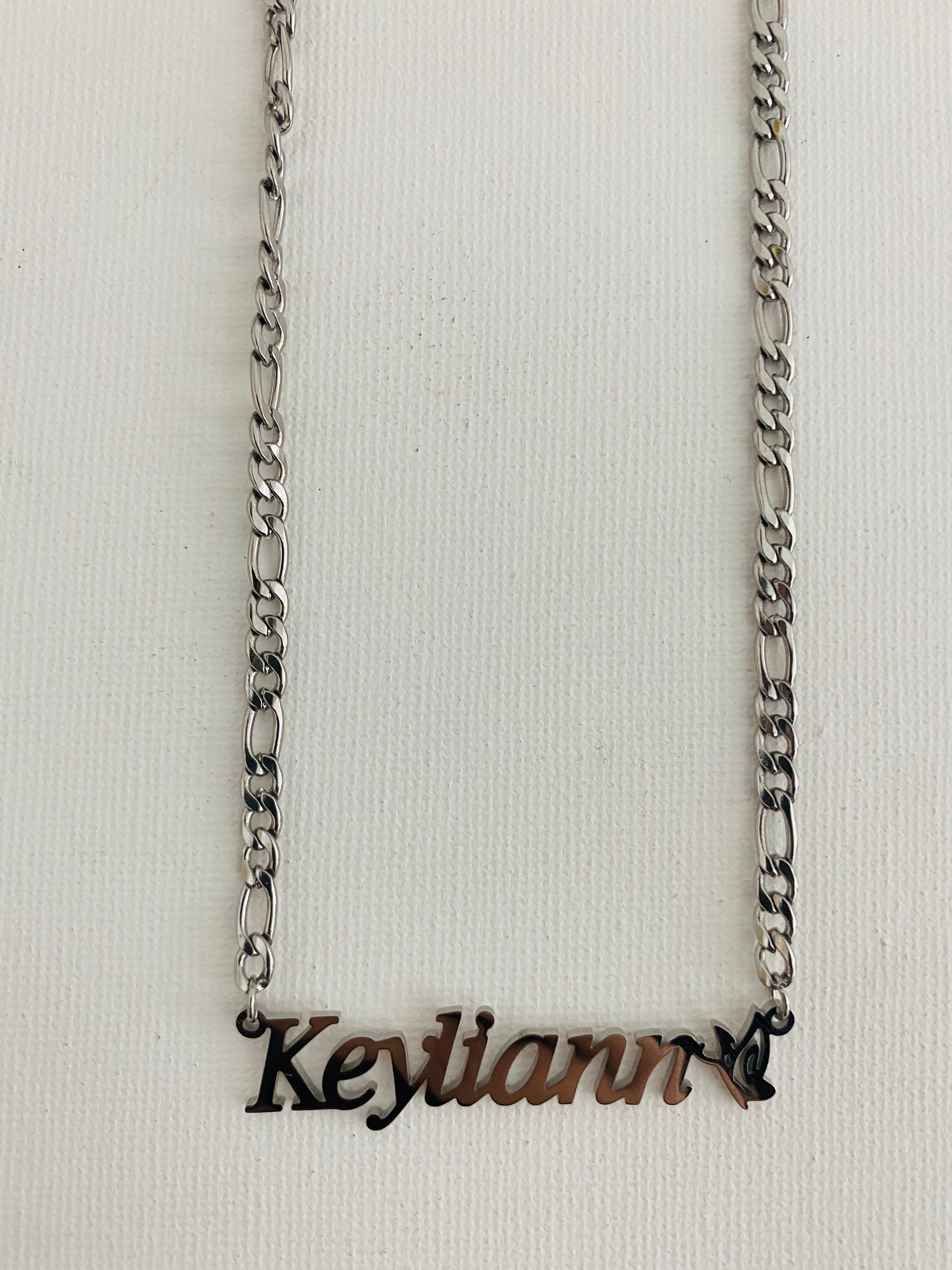 Silver custom necklace