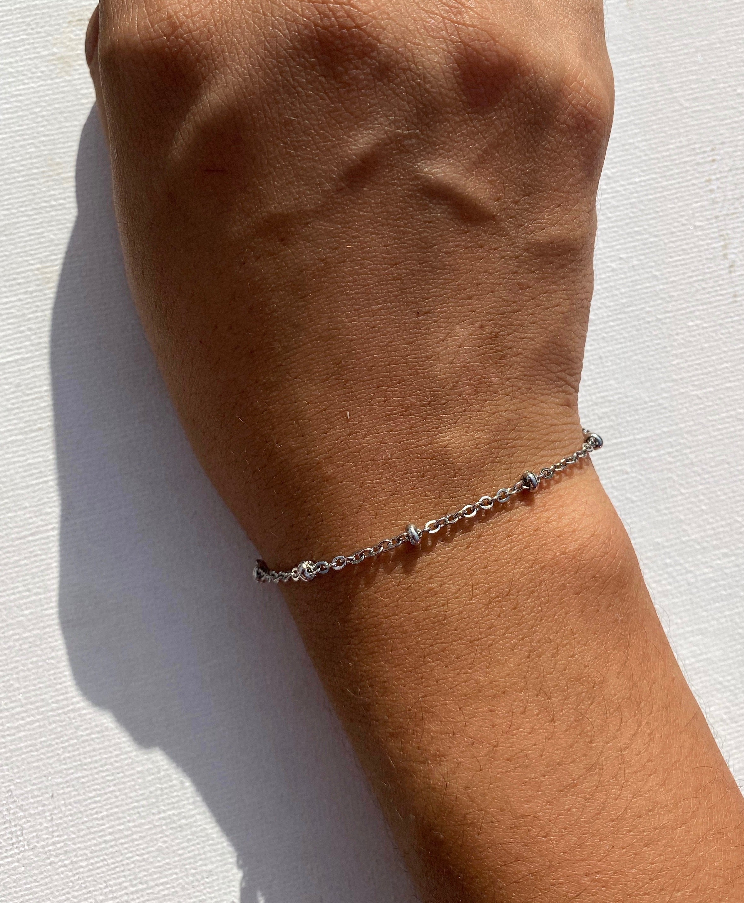 Silver single bracelets